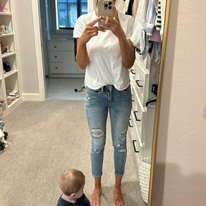 Vervet Mid Rise Skinny Jeans